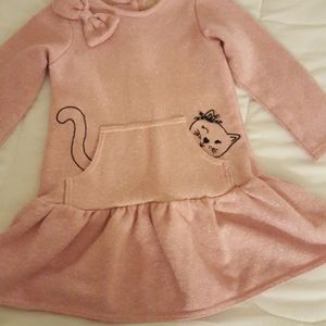 Goodlad Girls Pink Kitten Dress